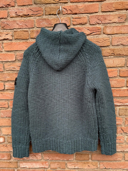 Stone Island Wool Knit Jacket - M