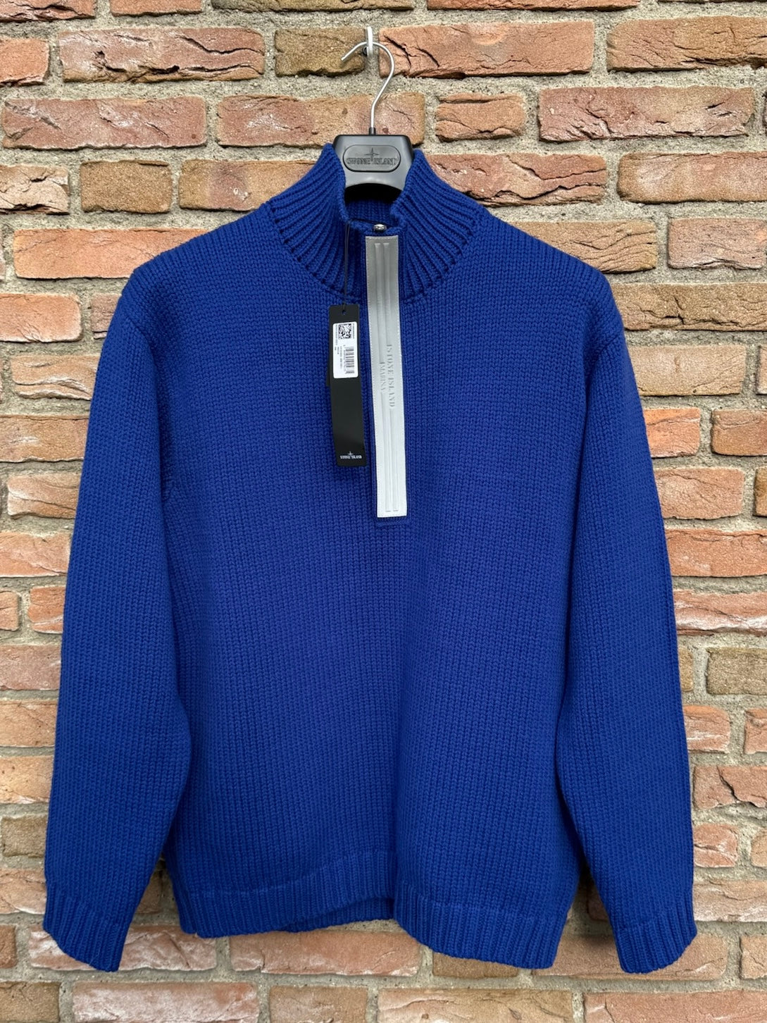 Stone Island Marina Zip Knit Pullover - L