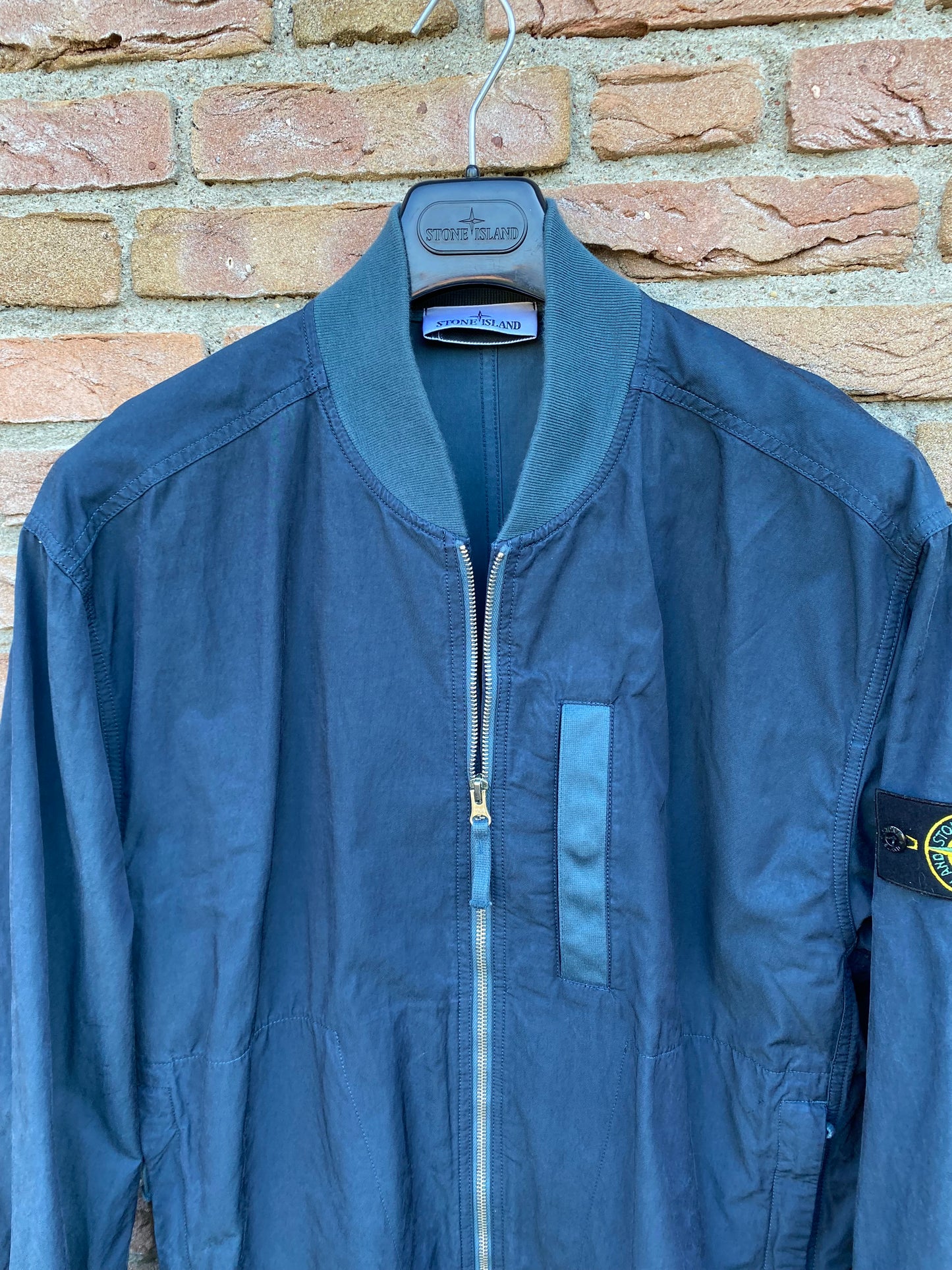 Stone Island Cupro Cotton Twill-TC Jacke - XL