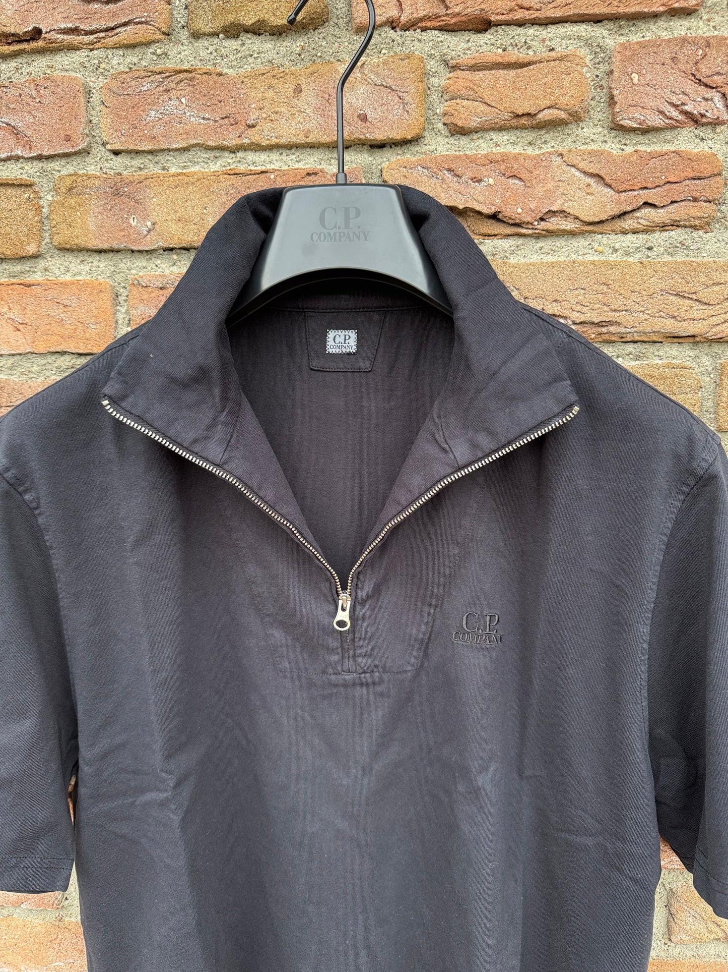 C.P. Company Half Zip Poloshirt - L