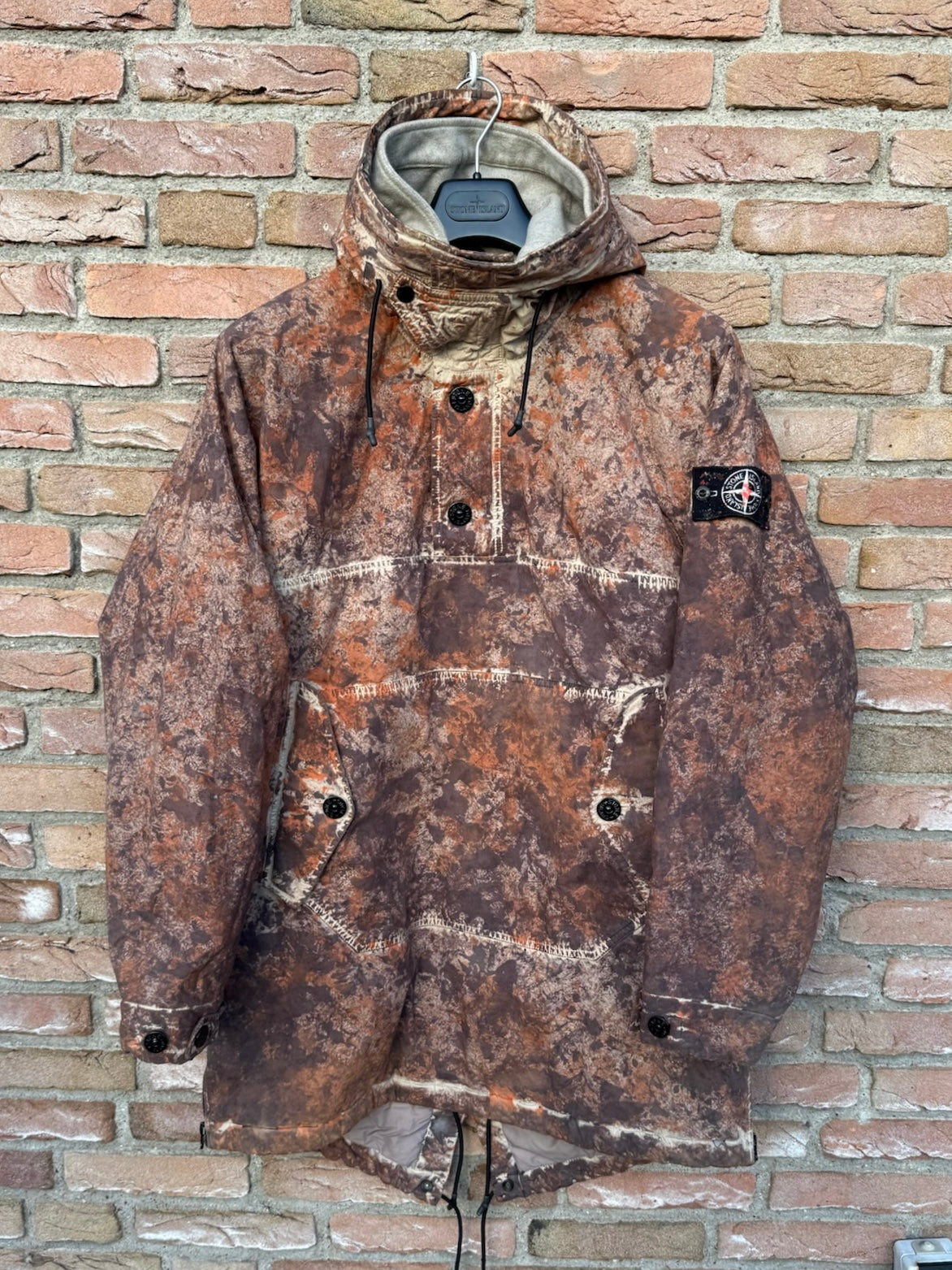 Stone Island Paintball Camo Cotton/Cordura Smock - M