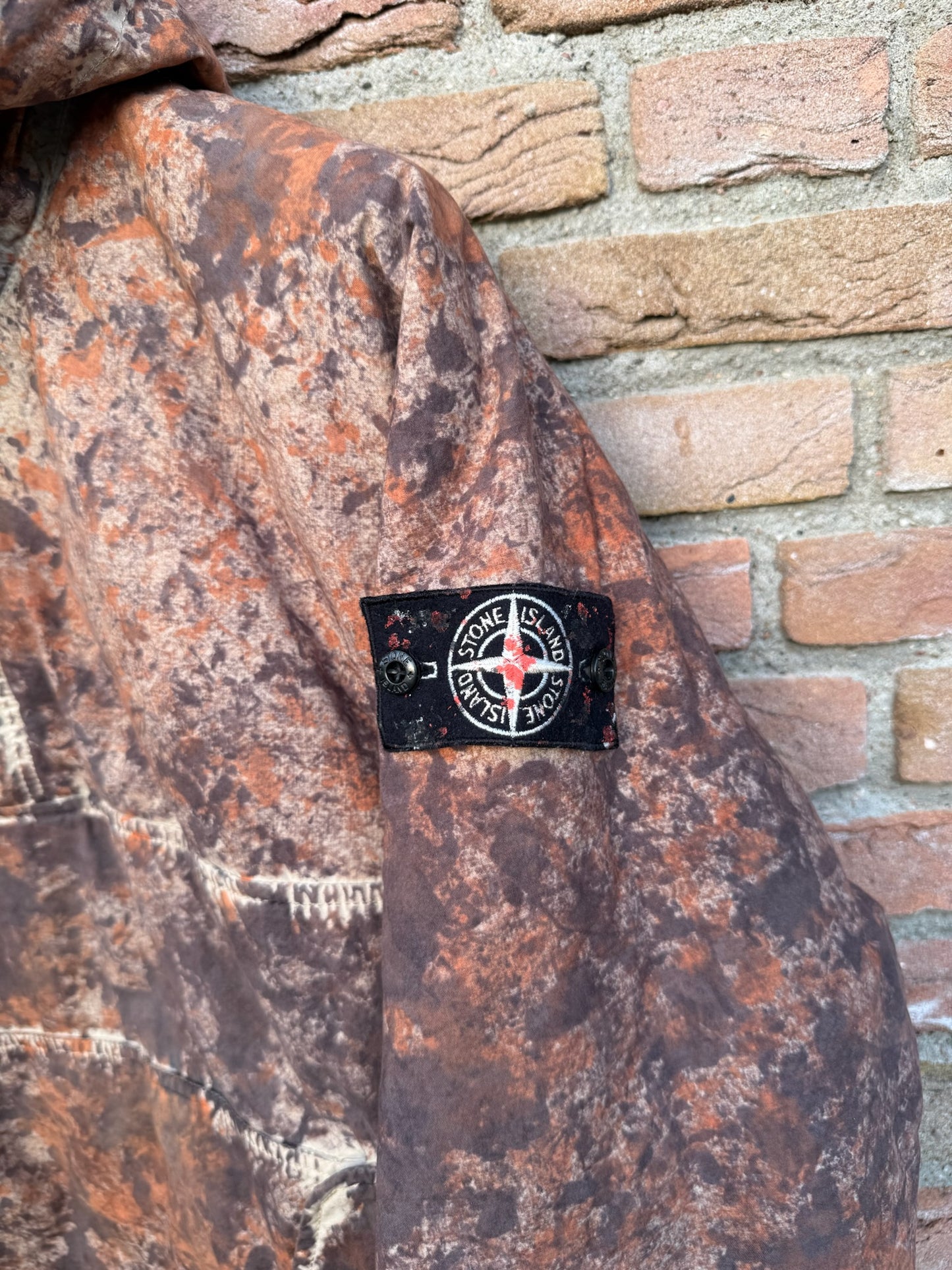 Stone Island Paintball Camo Cotton/Cordura Smock - M
