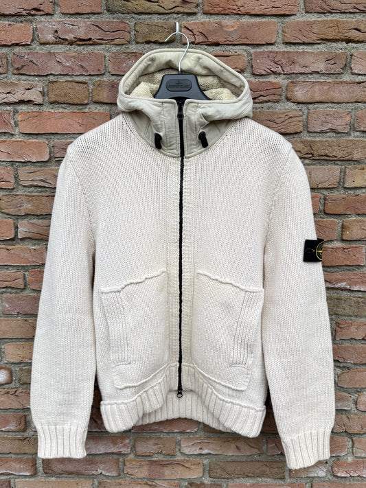 Stone Island Wool Knit Jacket - XL
