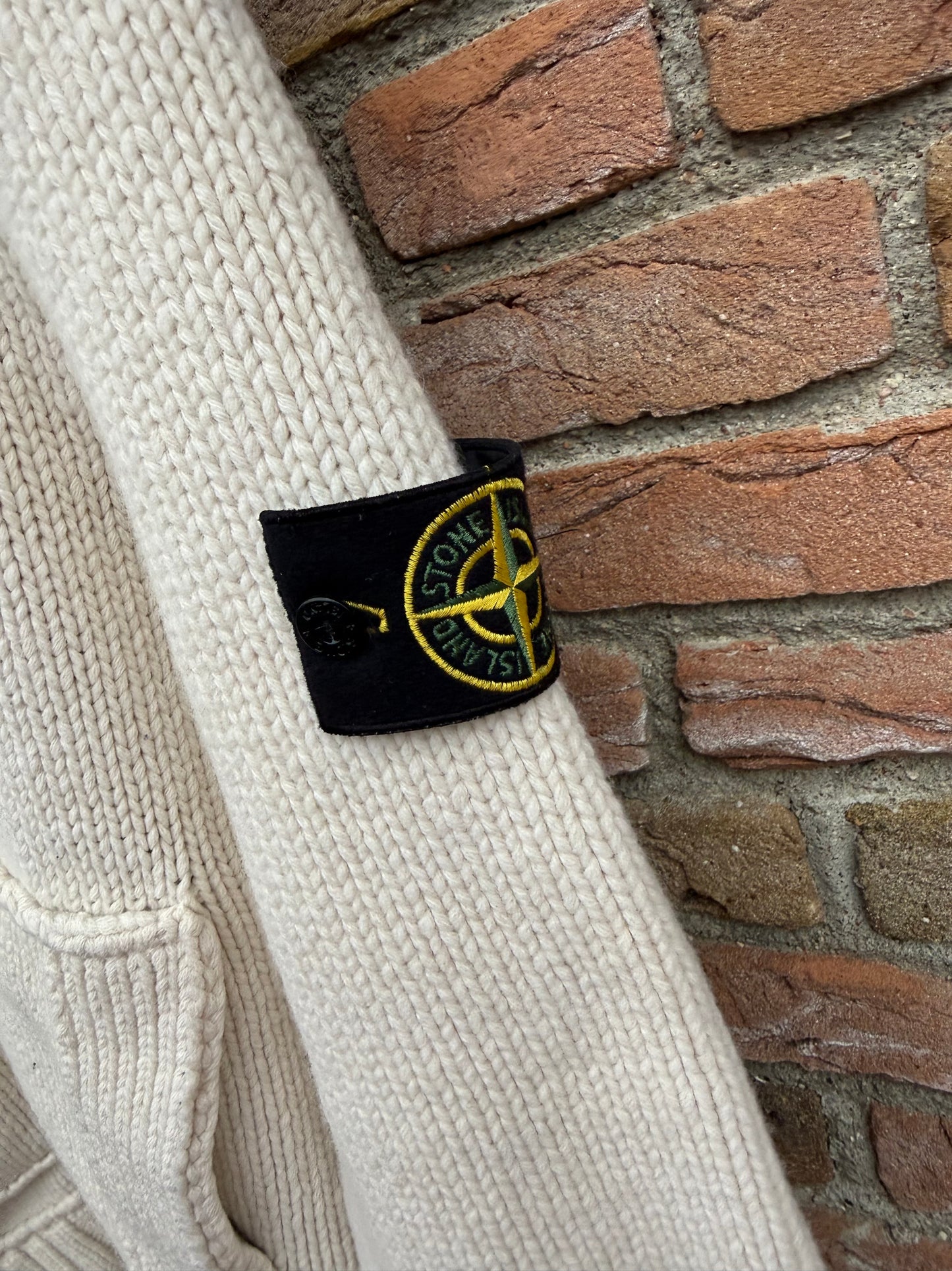 Stone Island Wool Knit Jacket - XL