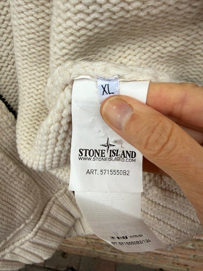 Stone Island Wool Knit Jacket - XL