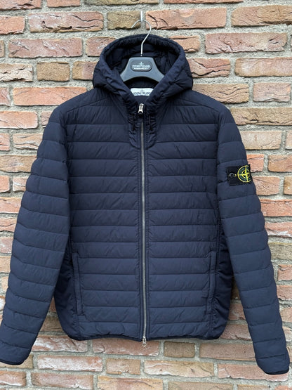 Stone Island Loom Woven Down Chambers Stretch Nylon-TC Jacket - M