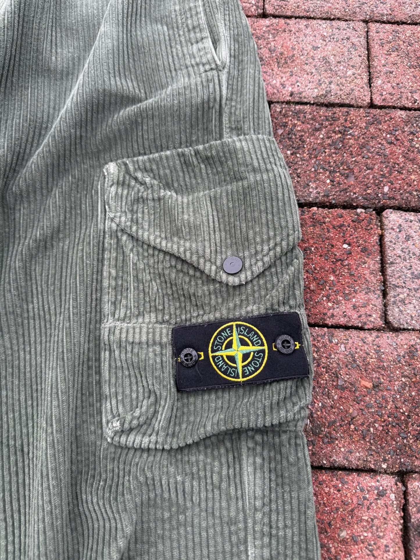 Stone Island Corduroy Cargos - W33