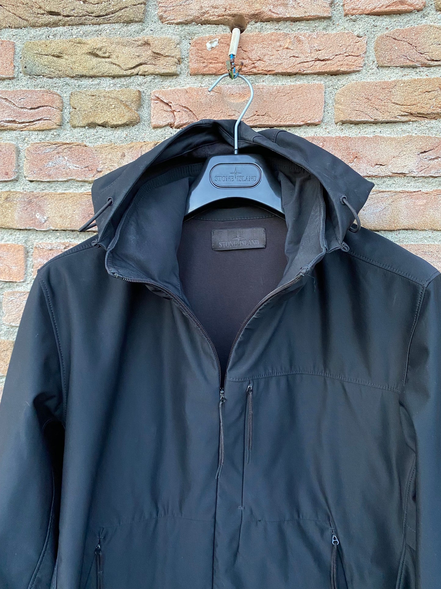 Stone Island Nylon Cotton 3L Ghost Jacke - L