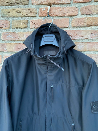 Stone Island Nylon Cotton 3L Ghost Jacke - L