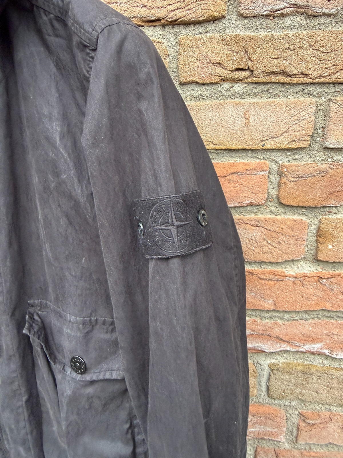 Stone Island 50 Fili Resinata Ghost Jacket - S