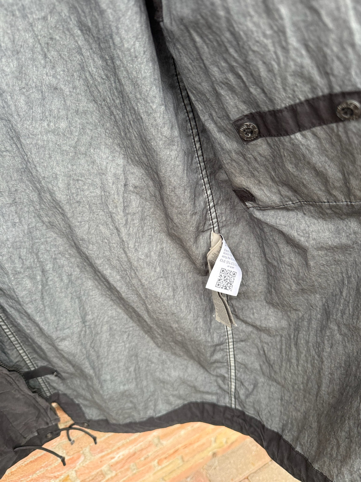 Stone Island 50 Fili Resinata Ghost Jacket - S