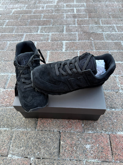Stone Island x New Balance 574 Ghost Trainers - UK 8.5