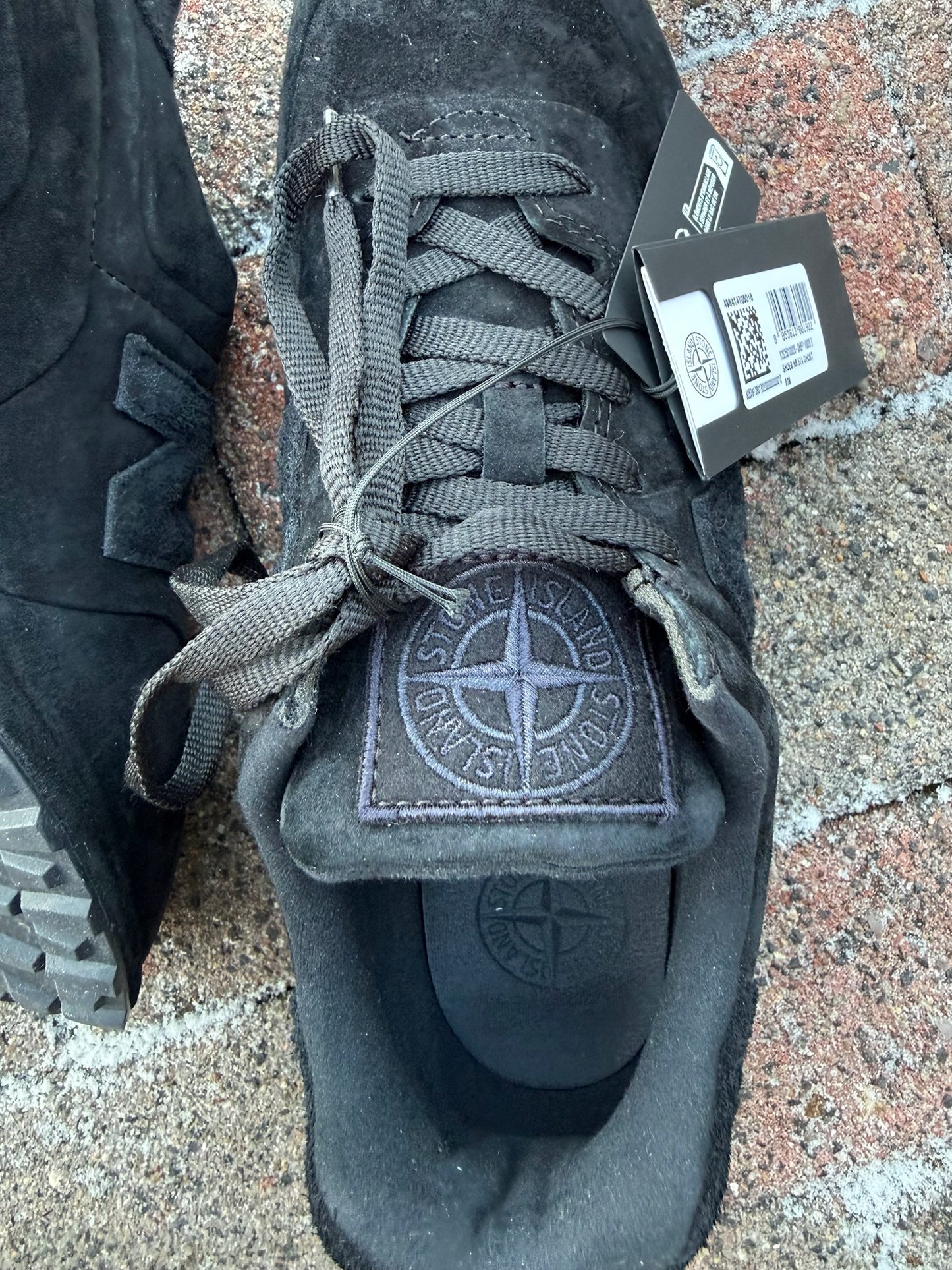 Stone Island x New Balance 574 Ghost Trainers - UK 8.5
