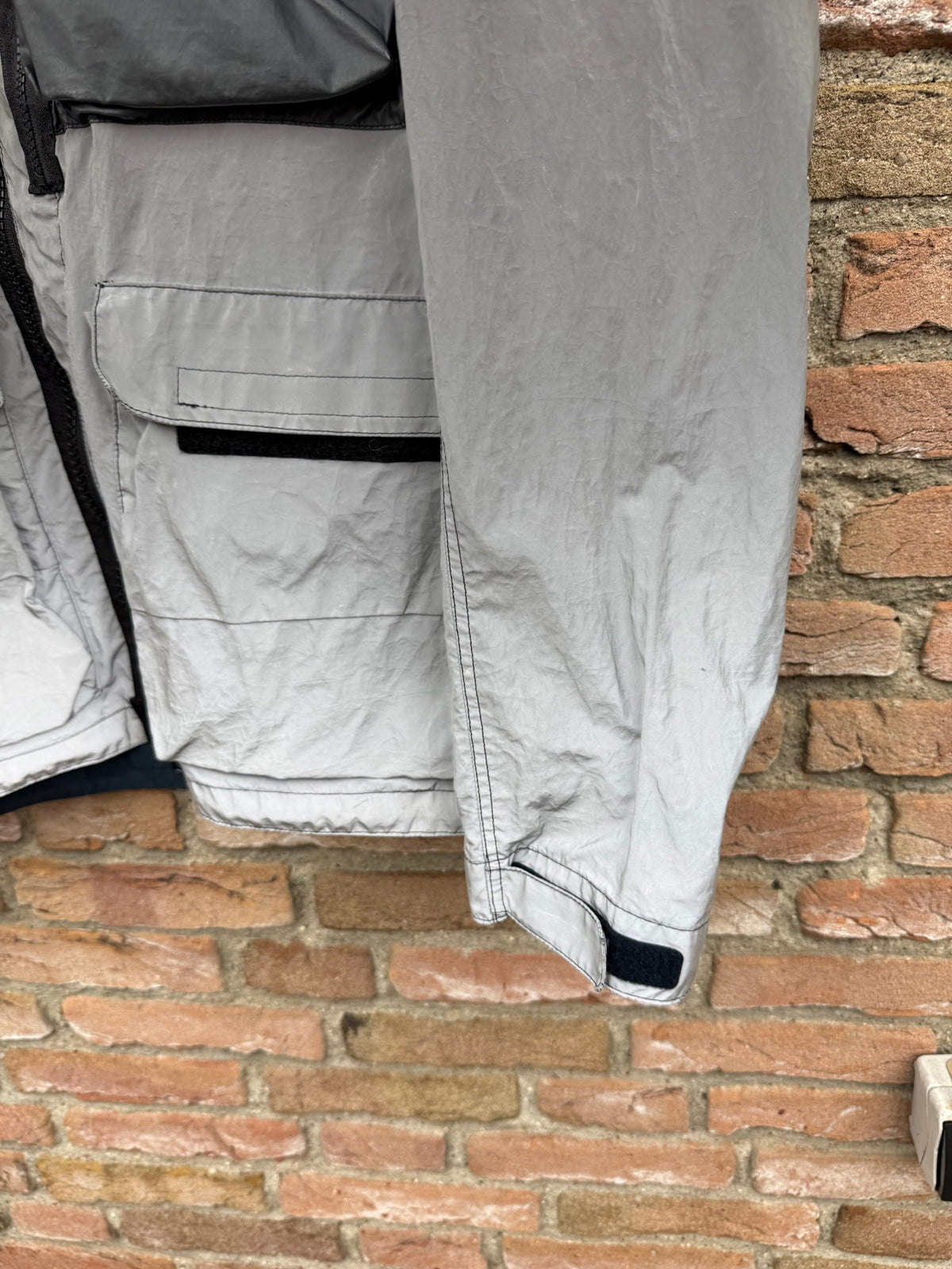 Stone Island Garment Dyed Plated Reflective with Mussola Gommata Jacket - XXL