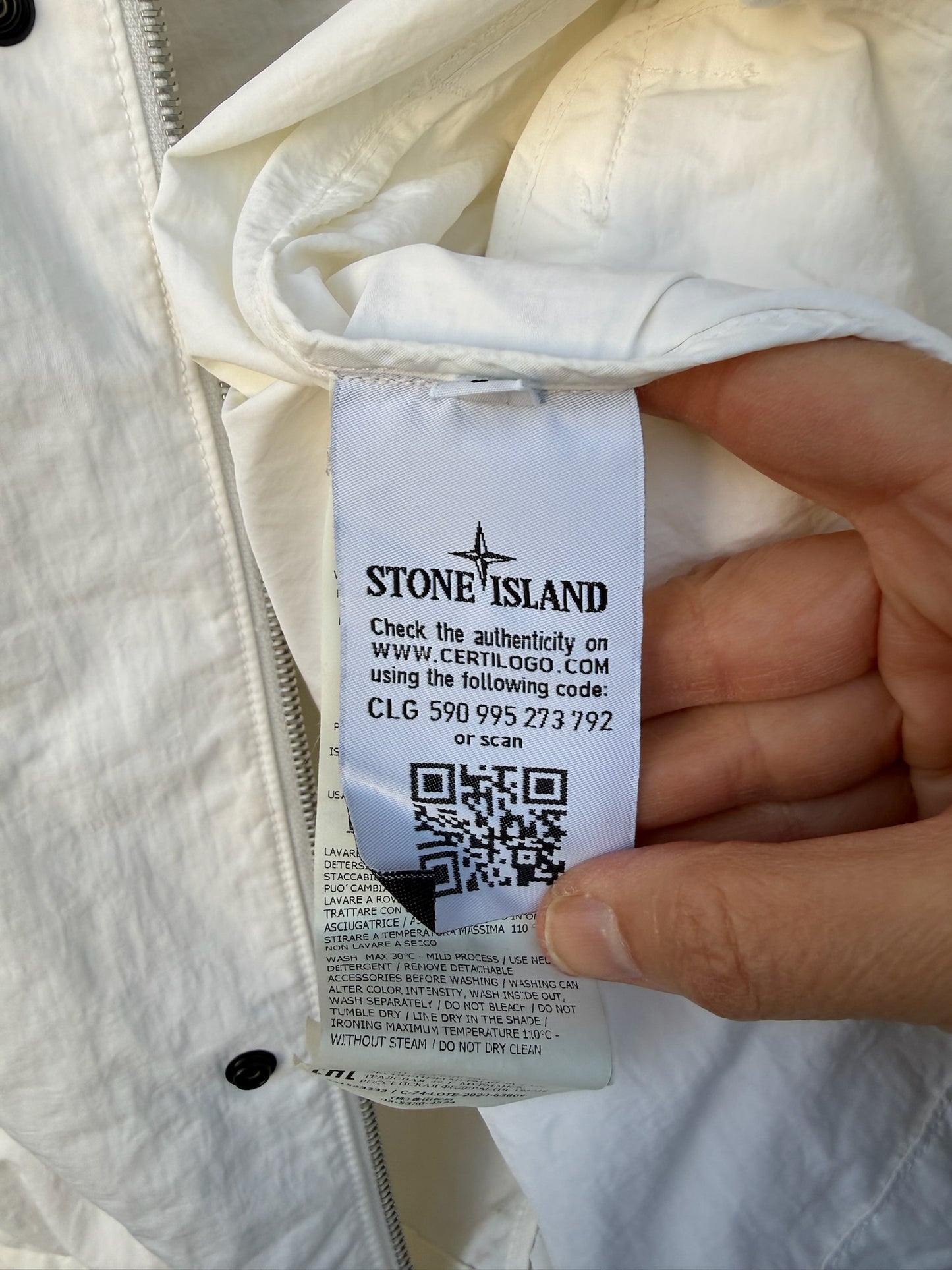 Stone Island Nylon Batavia-TC Jacket - L