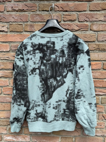 Stone Island Earth Mapping Camo Sweatshirt - S
