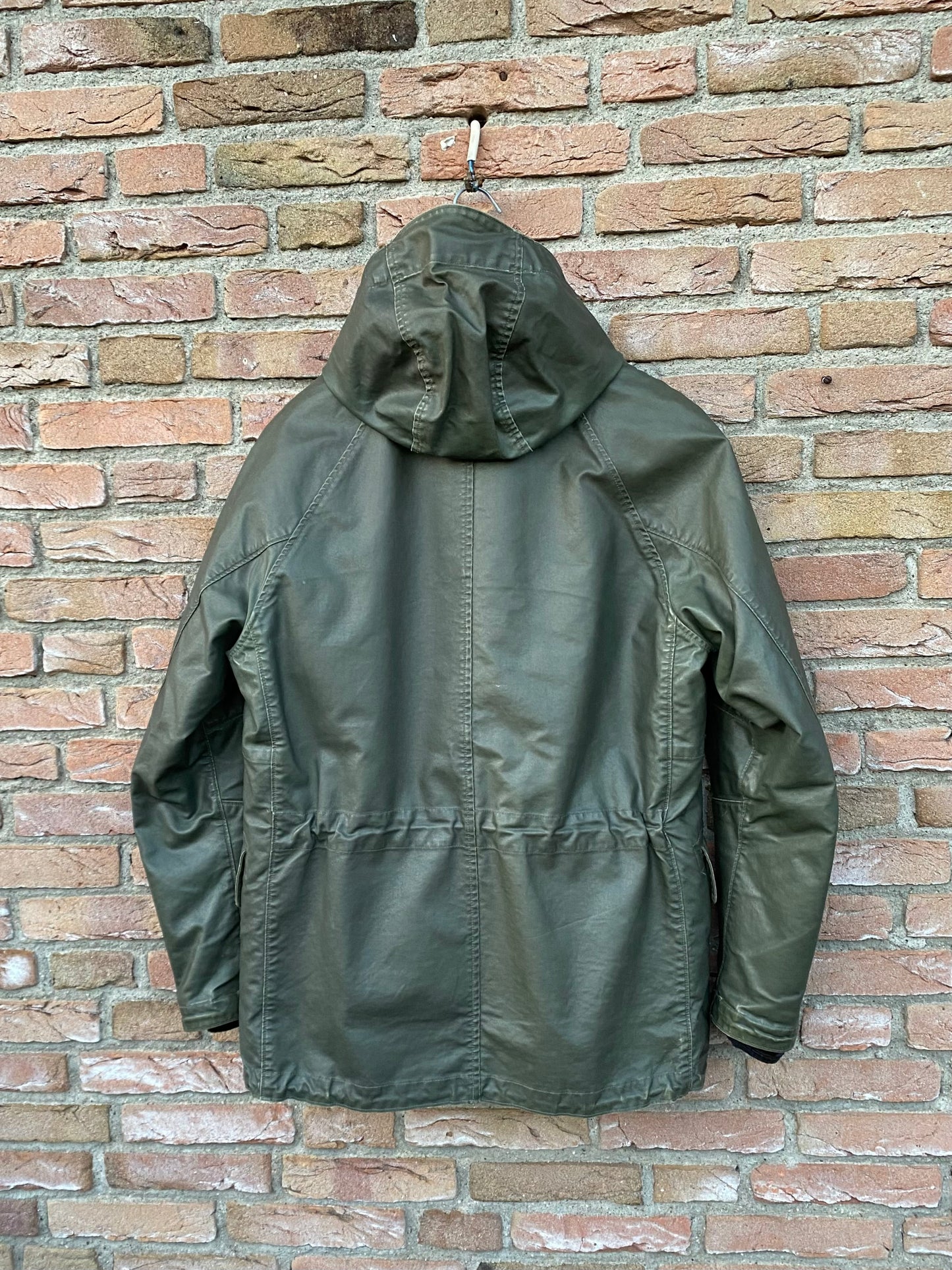 Stone Island Waxed Ice Jacke - L