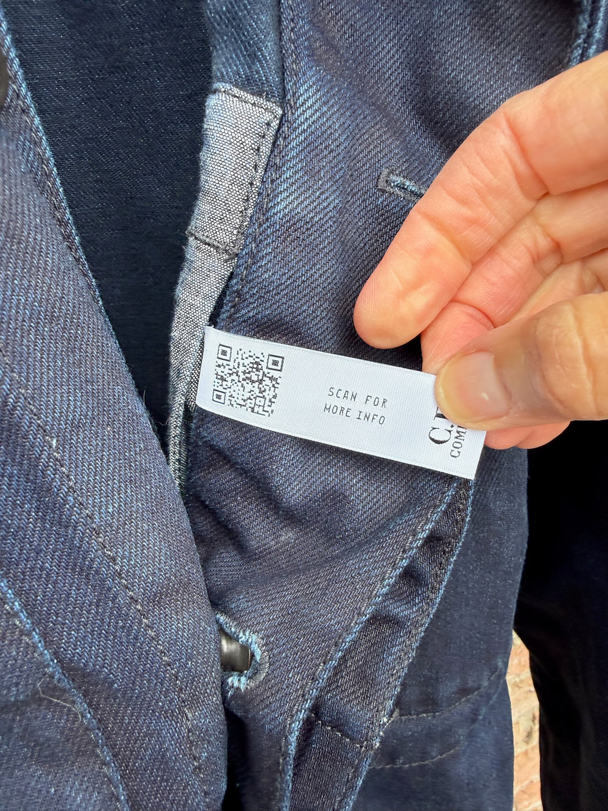 C.P. Company Denim Jacket - L