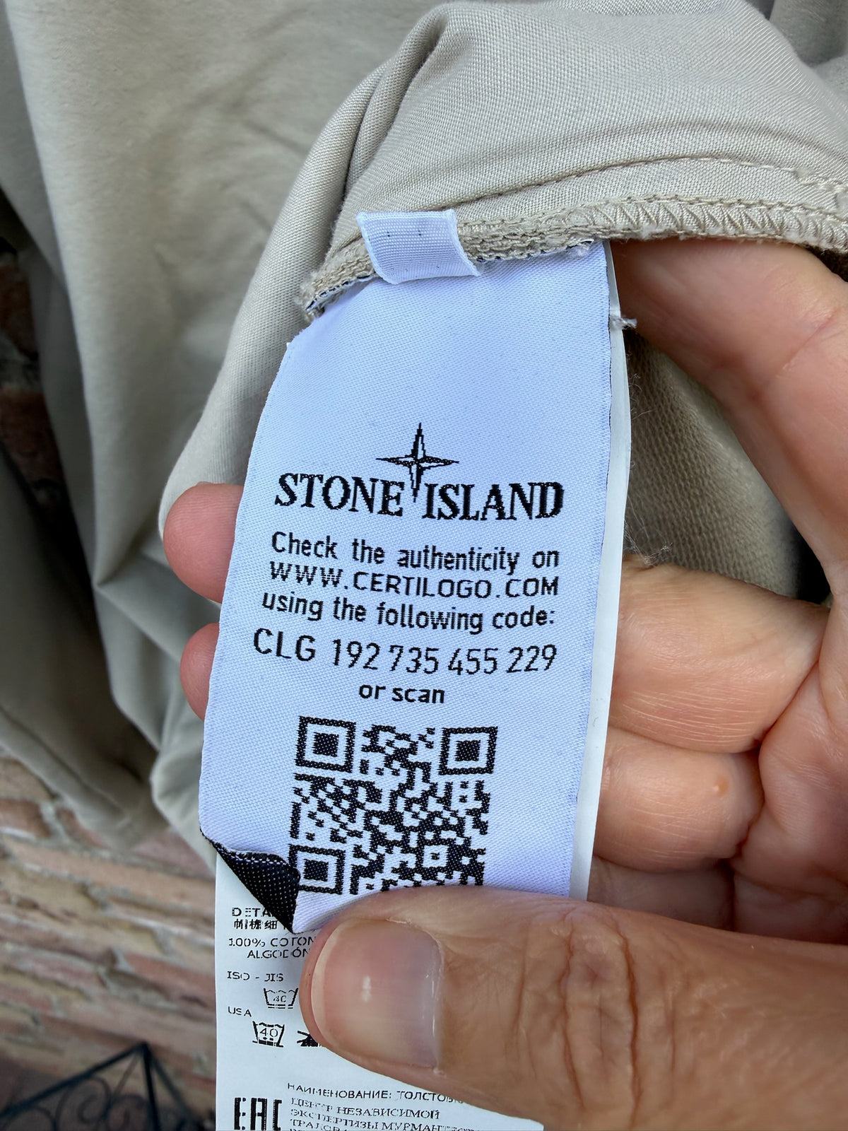 Stone Island Ghost Hoodie - L