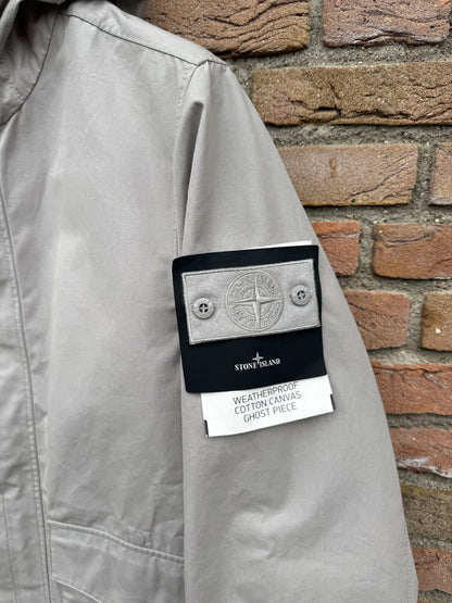 Stone Island Weatherproof Cotton Canvas Ghost Jacket - L