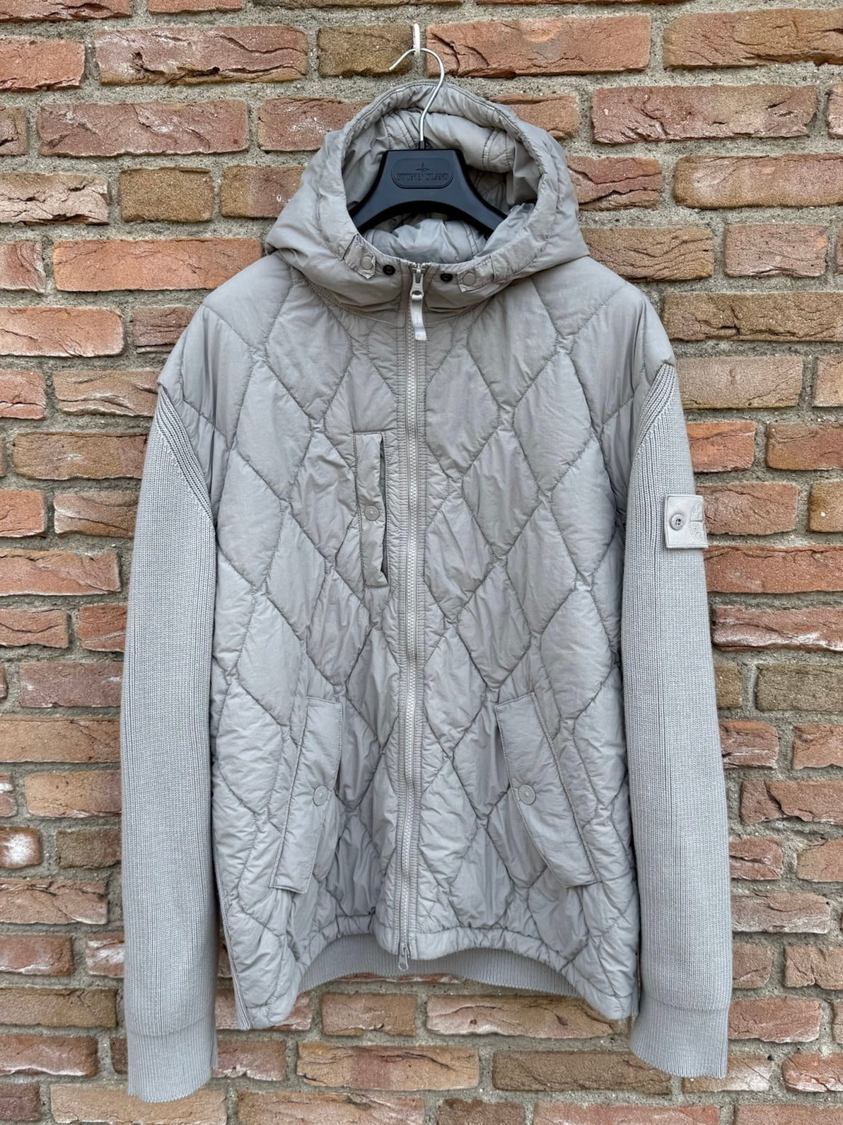 Stone Island Nylon Smerigliato and Knit Ghost Jacket - XL