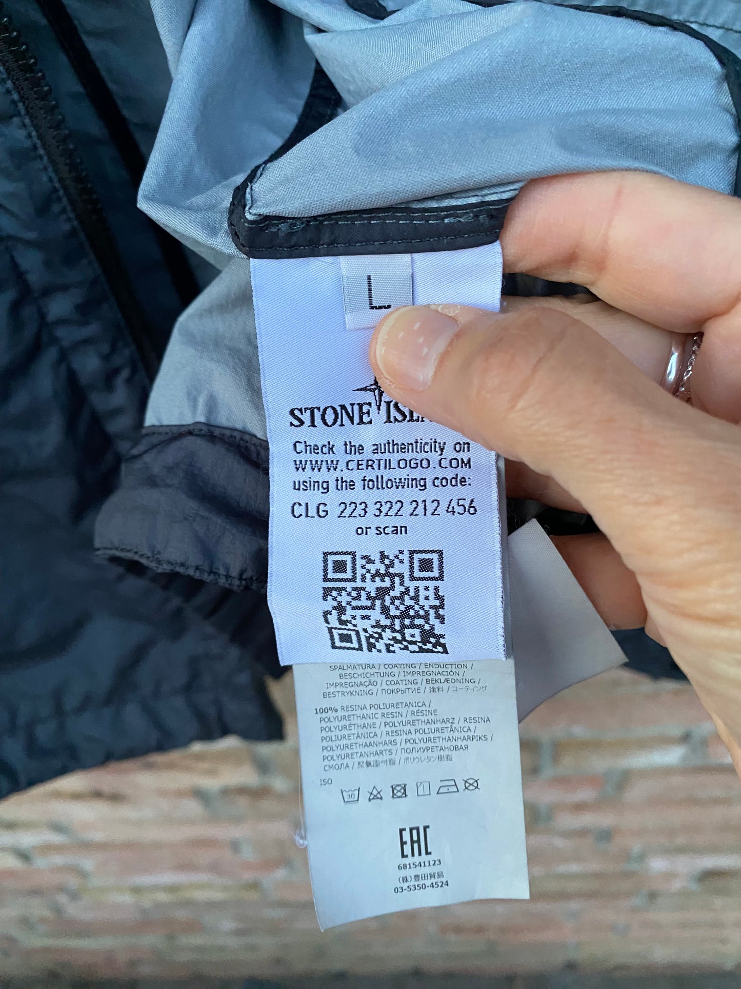 Stone Island Membrana 3L TC Jacke - L