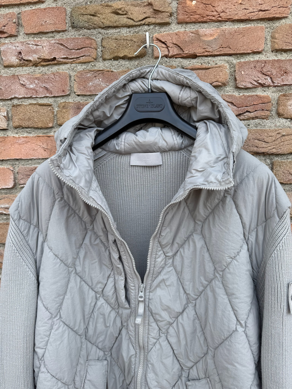 Stone Island Nylon Smerigliato and Knit Ghost Jacket - XL