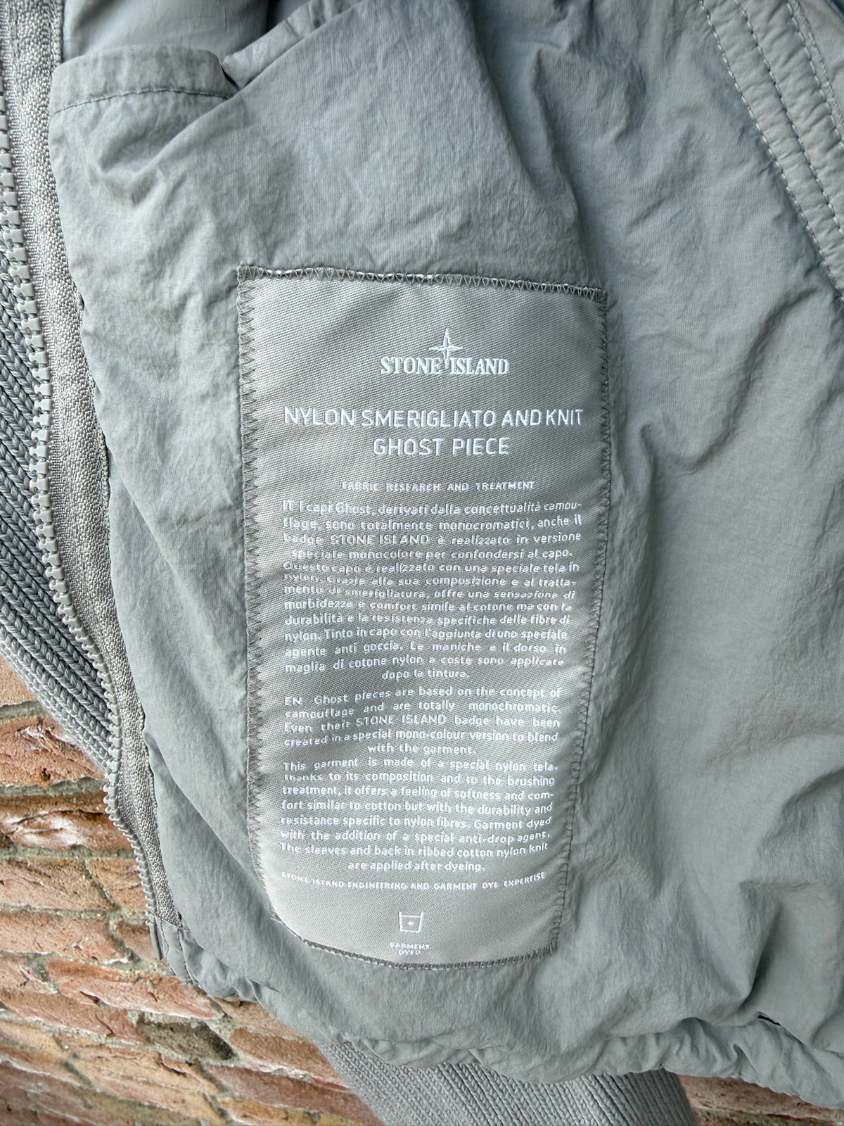 Stone Island Nylon Smerigliato and Knit Ghost Jacket - XL