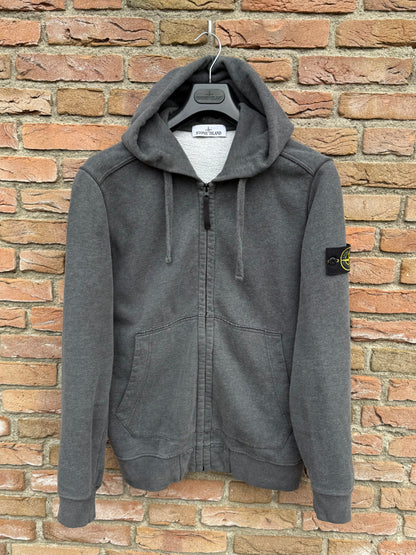 Stone Island Zipped Hoodie - L