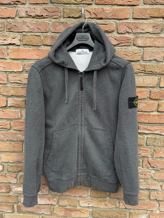 Stone Island Zipped Hoodie - L