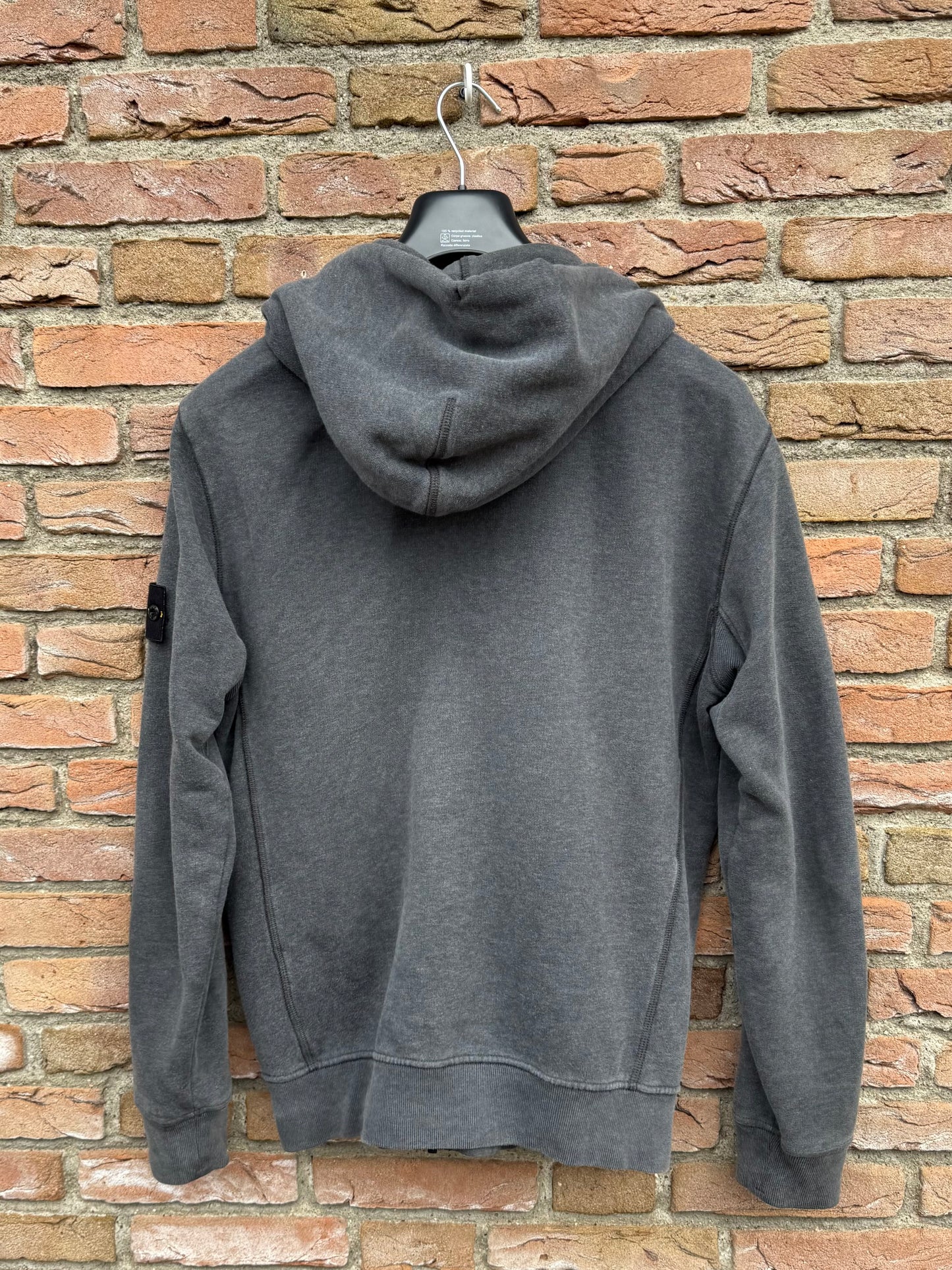 Stone Island Zipped Hoodie - L