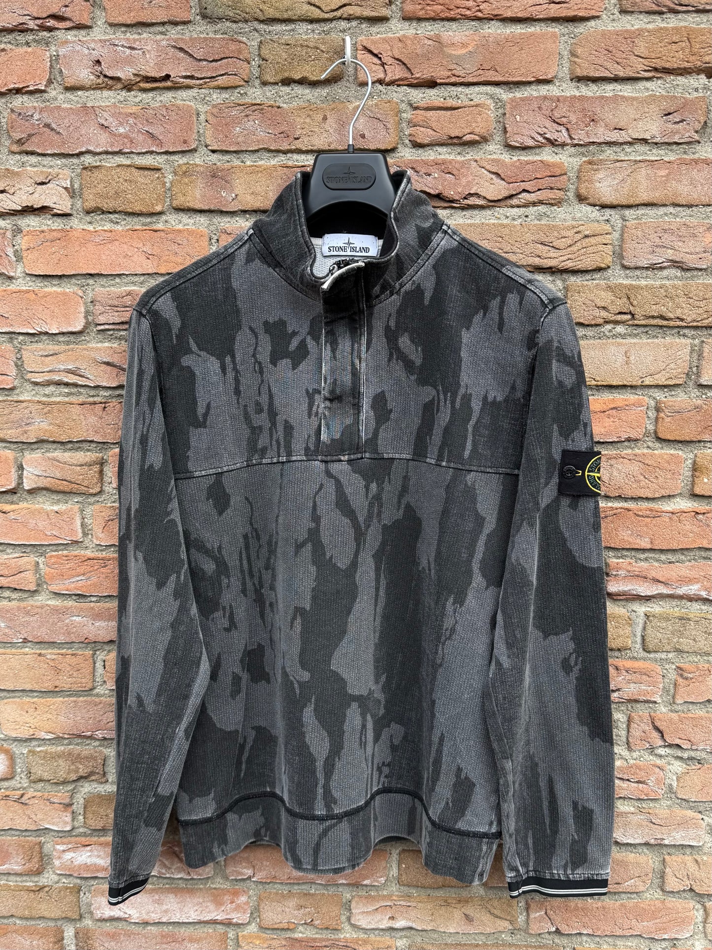 Stone Island Flowing Camo Sweatshirt - XXL