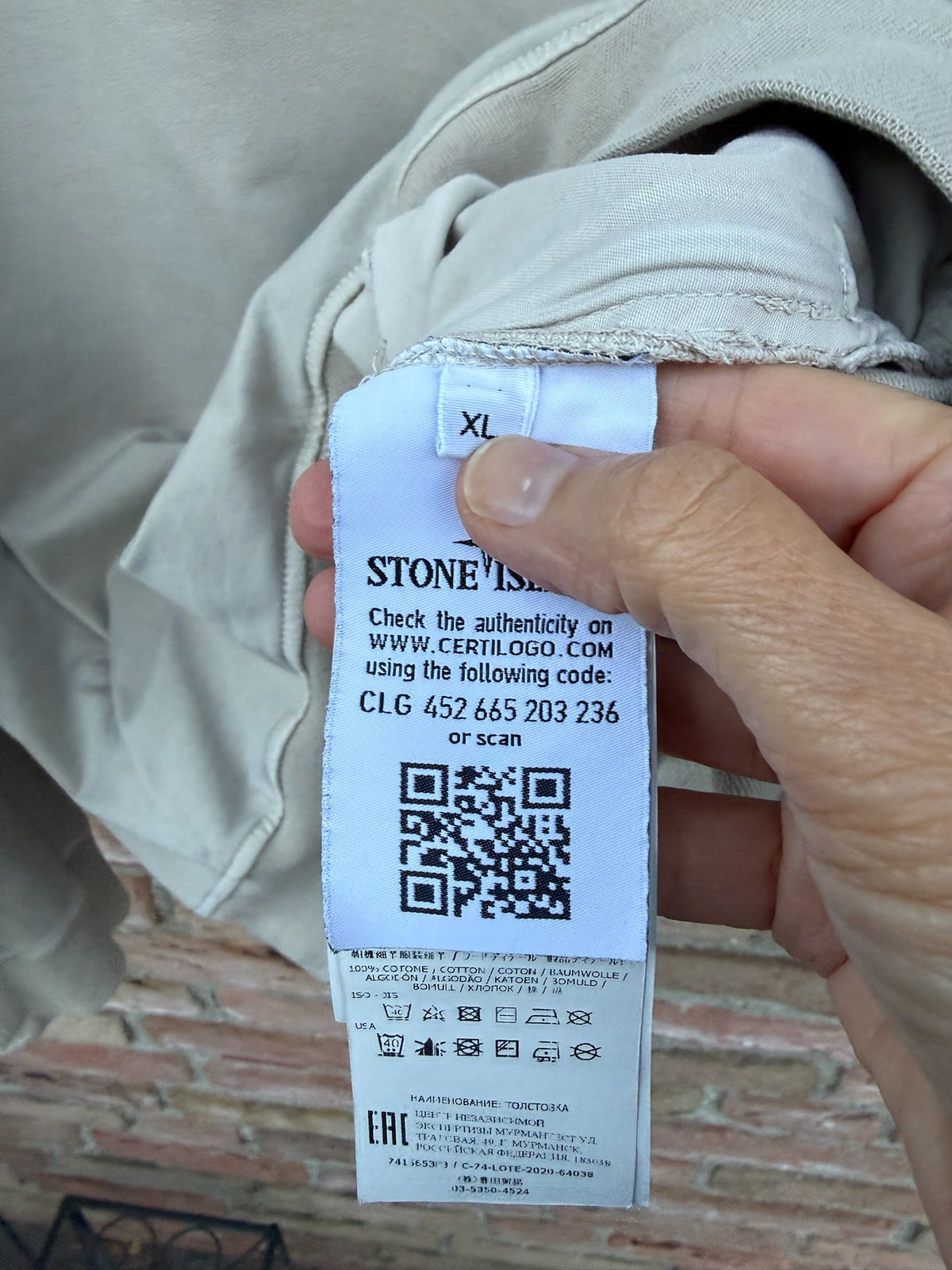 Stone Island Ghost Hoodie - XL