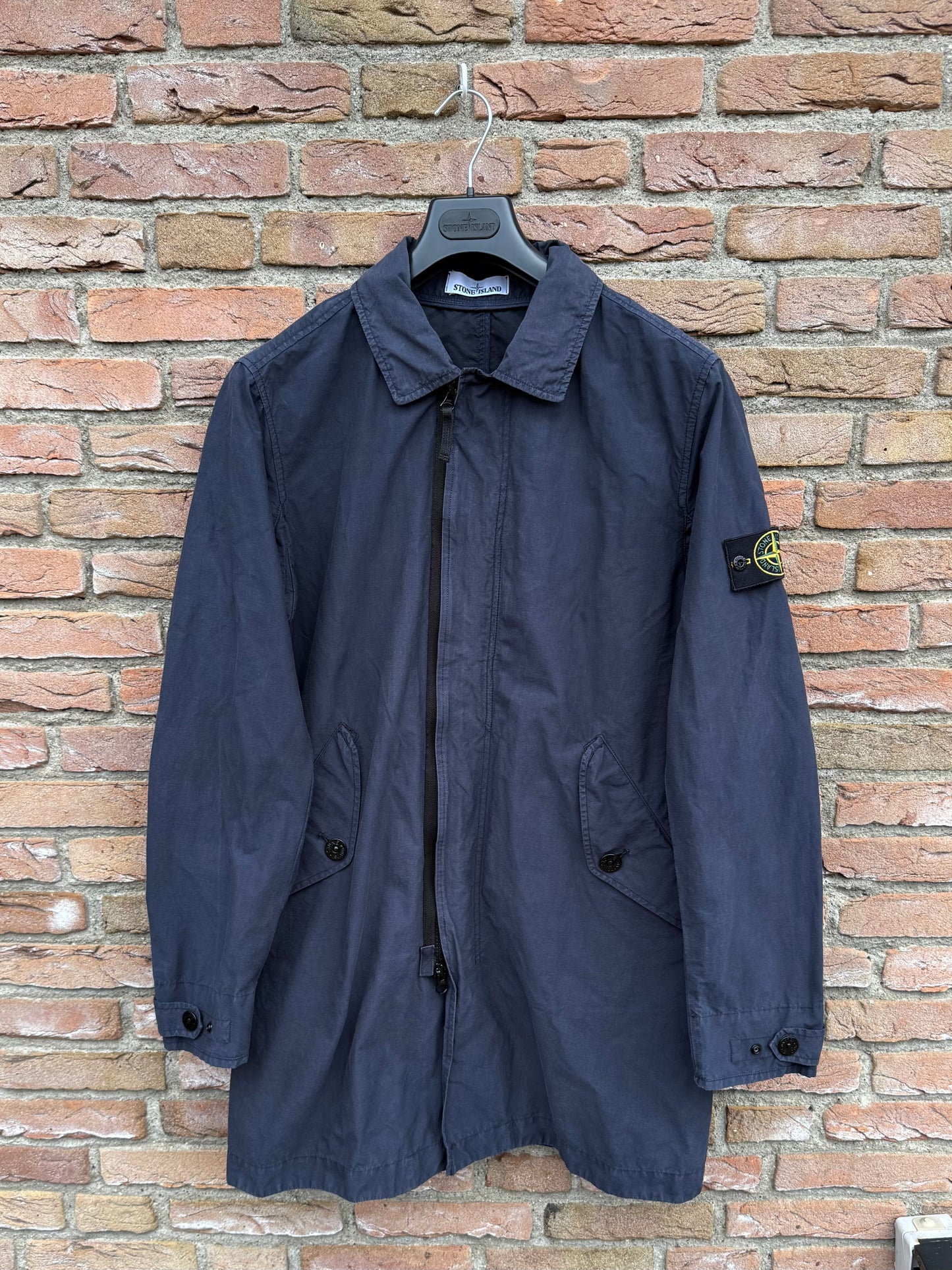 Stone Island Light Cotton Nylon Twill Jacket - L