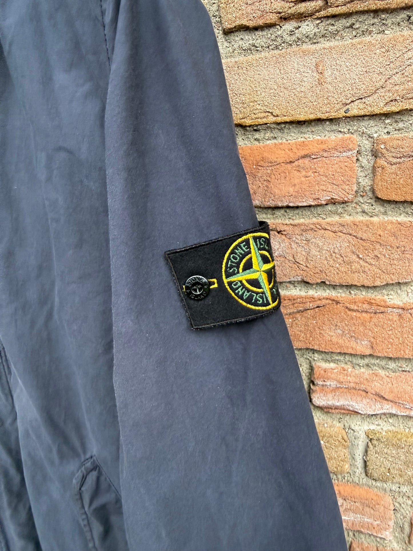 Stone Island Light Cotton Nylon Twill Jacket - L