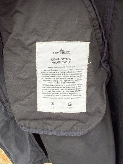 Stone Island Light Cotton Nylon Twill Jacket - L