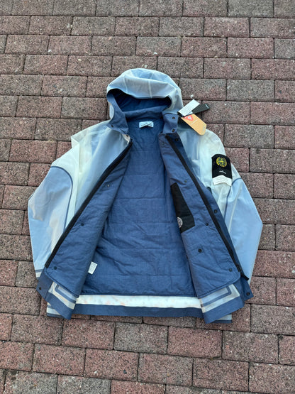 Stone Island 40 Anni Luminescent Poly Cover Composite Jacket - XL