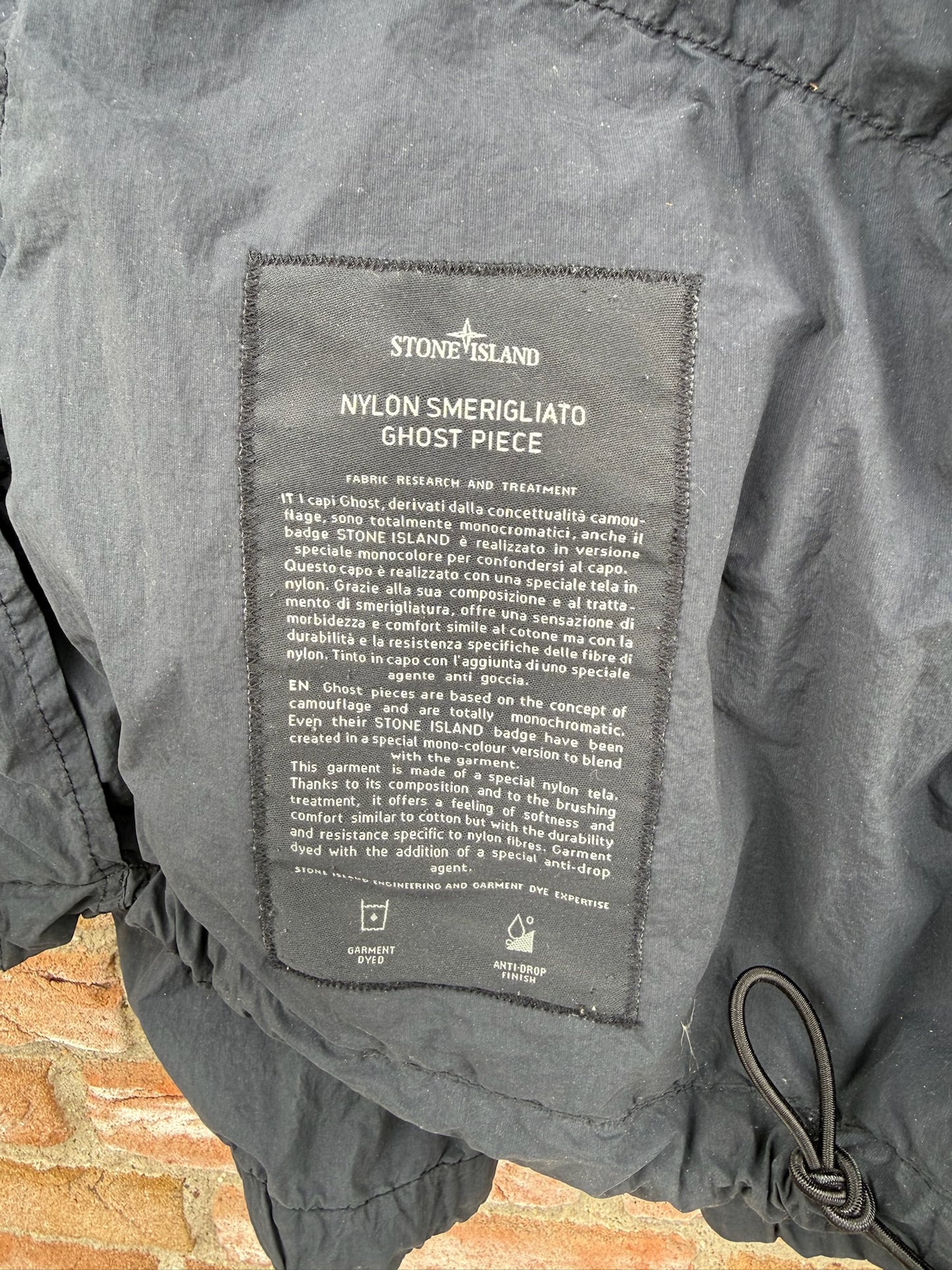 Stone Island Nylon Smerigliato Ghost Jacket - L