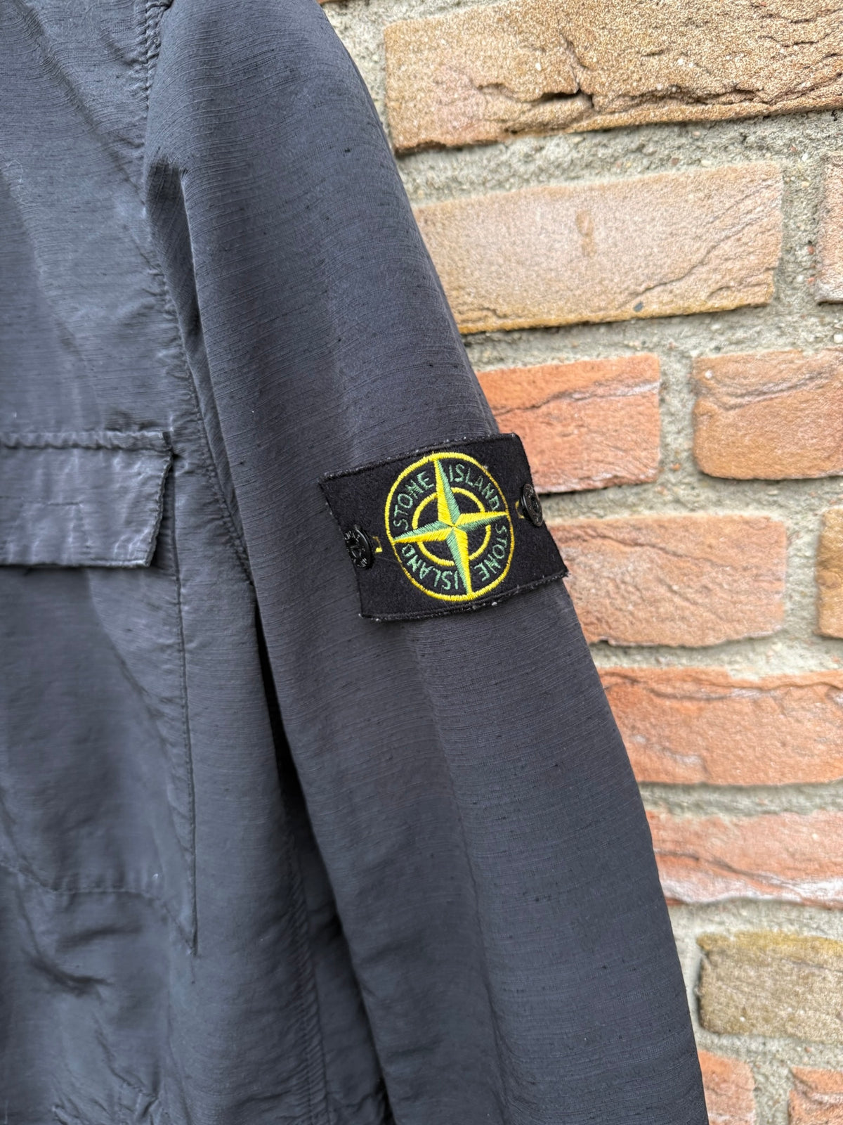 Stone Island Polyester Shantung Jacket - L