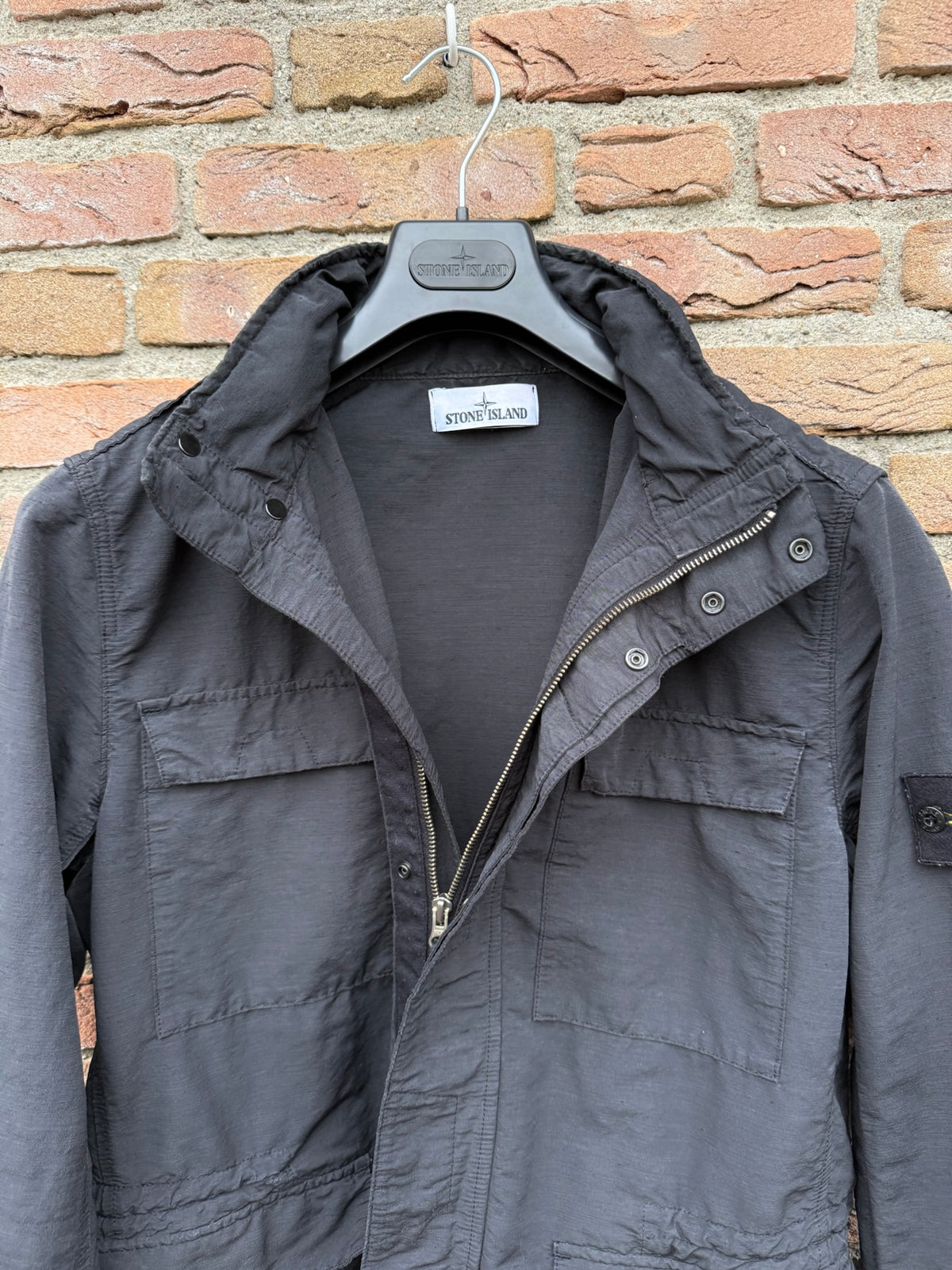 Stone Island Polyester Shantung Jacket - L