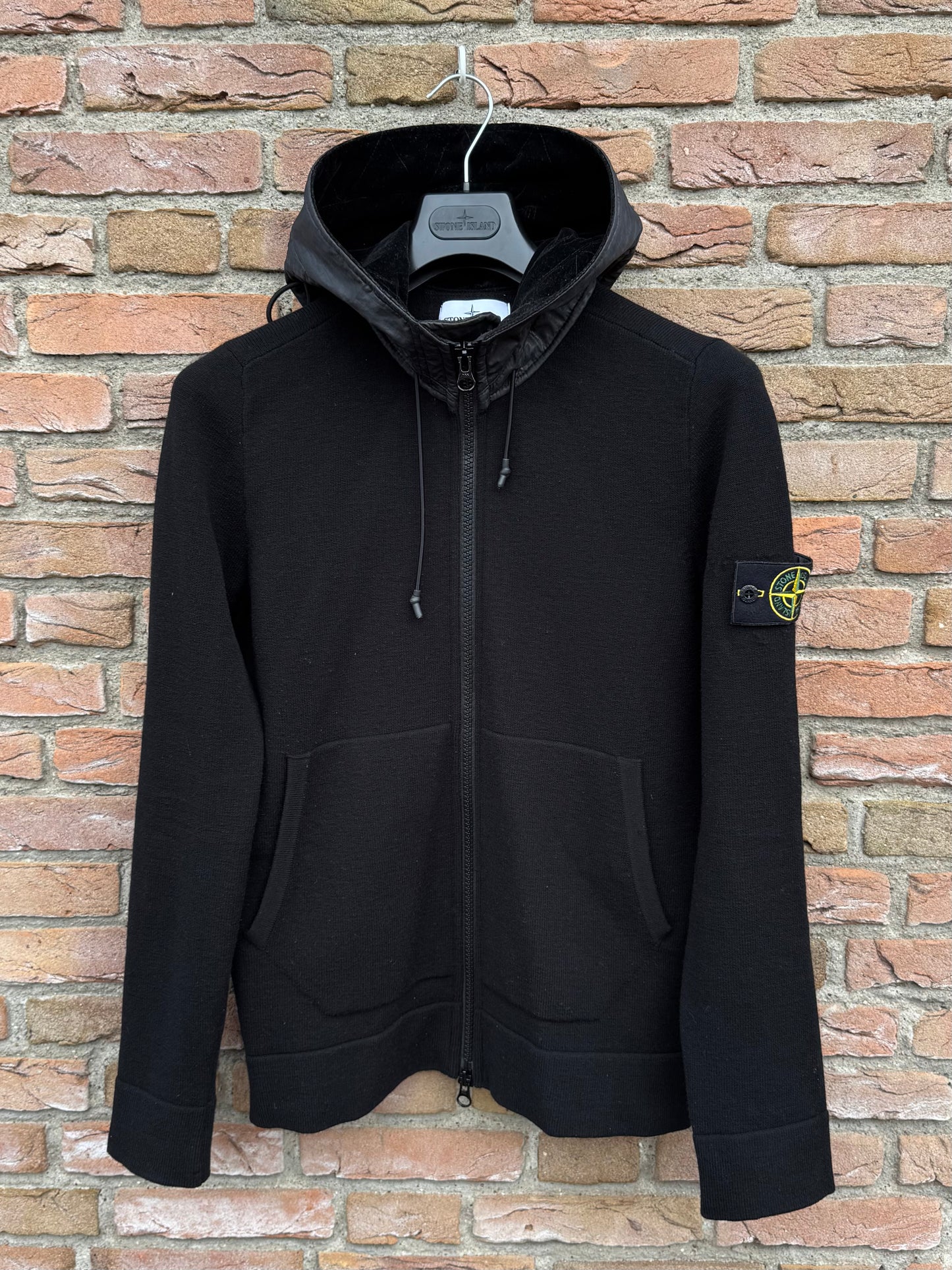 Stone Island Knit Zipped Hoodie - M