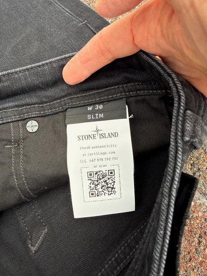 Stone Island Stretch Denim-Rinsed Jeans - W30