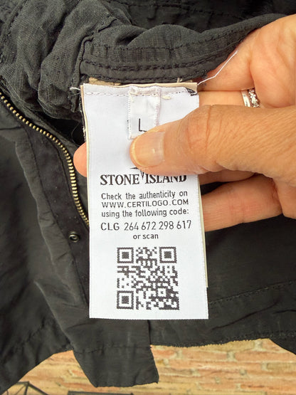 Stone Island Polyester Shantung Jacket - L