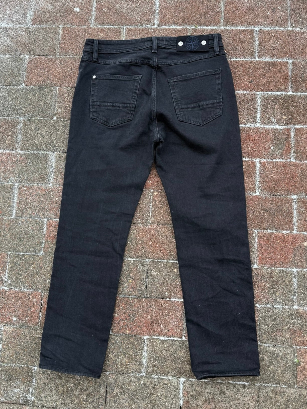 Stone Island Stretch Denim-Rinsed Jeans - W30
