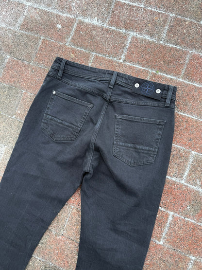Stone Island Stretch Denim-Rinsed Jeans - W30