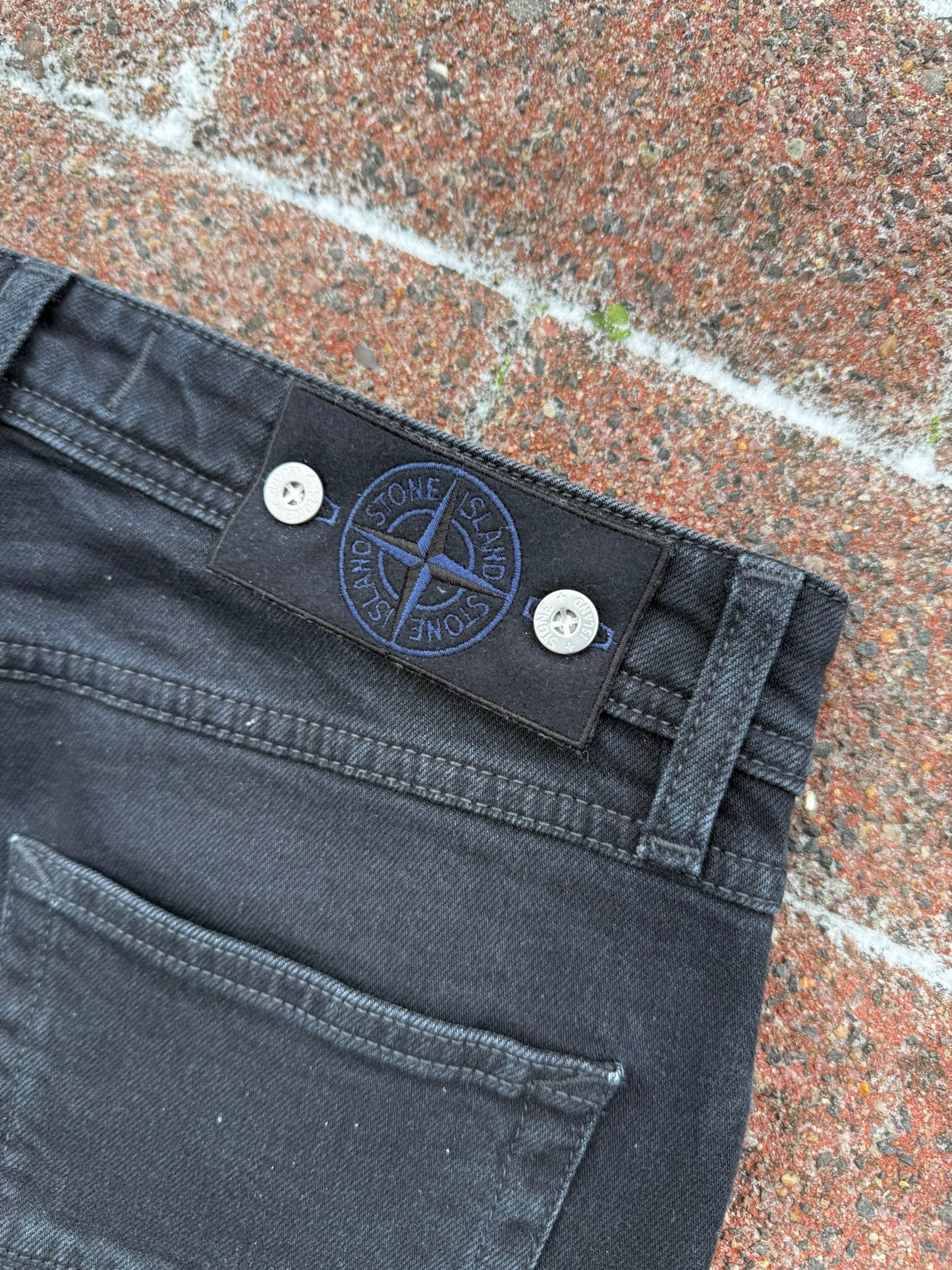 Stone Island Stretch Denim-Rinsed Jeans - W30