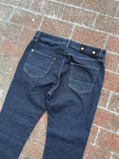 Stone Island Stretch Denim-Rinsed Jeans - W30