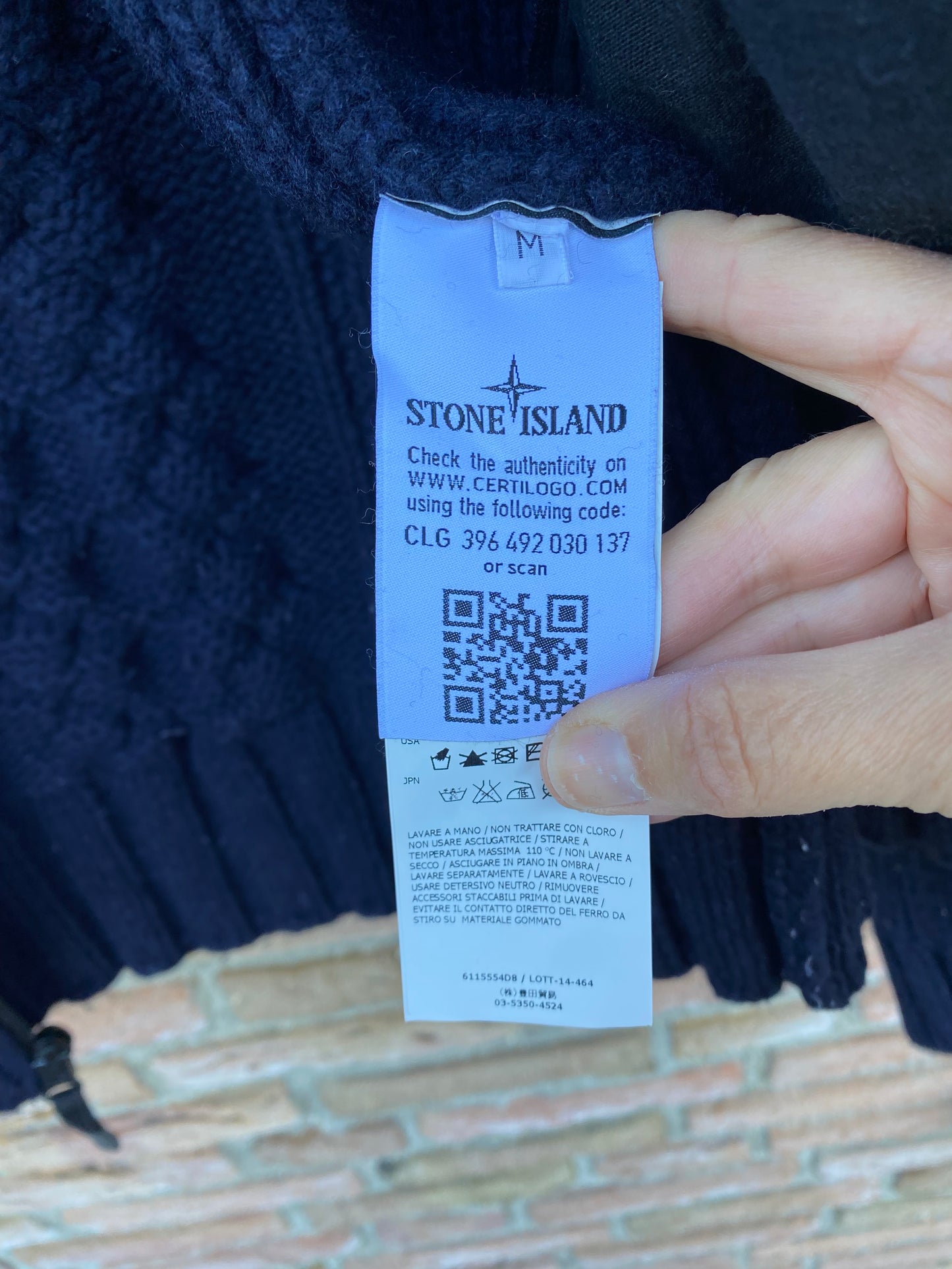 Stone Island Kapuzenjacke - M