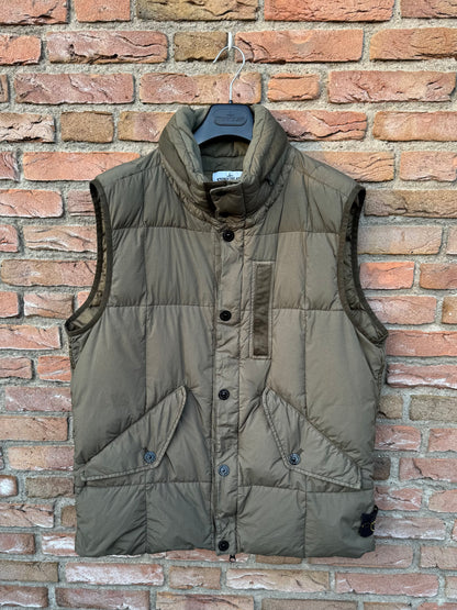 Stone Island Crinkle Reps Down Gilet - XXL