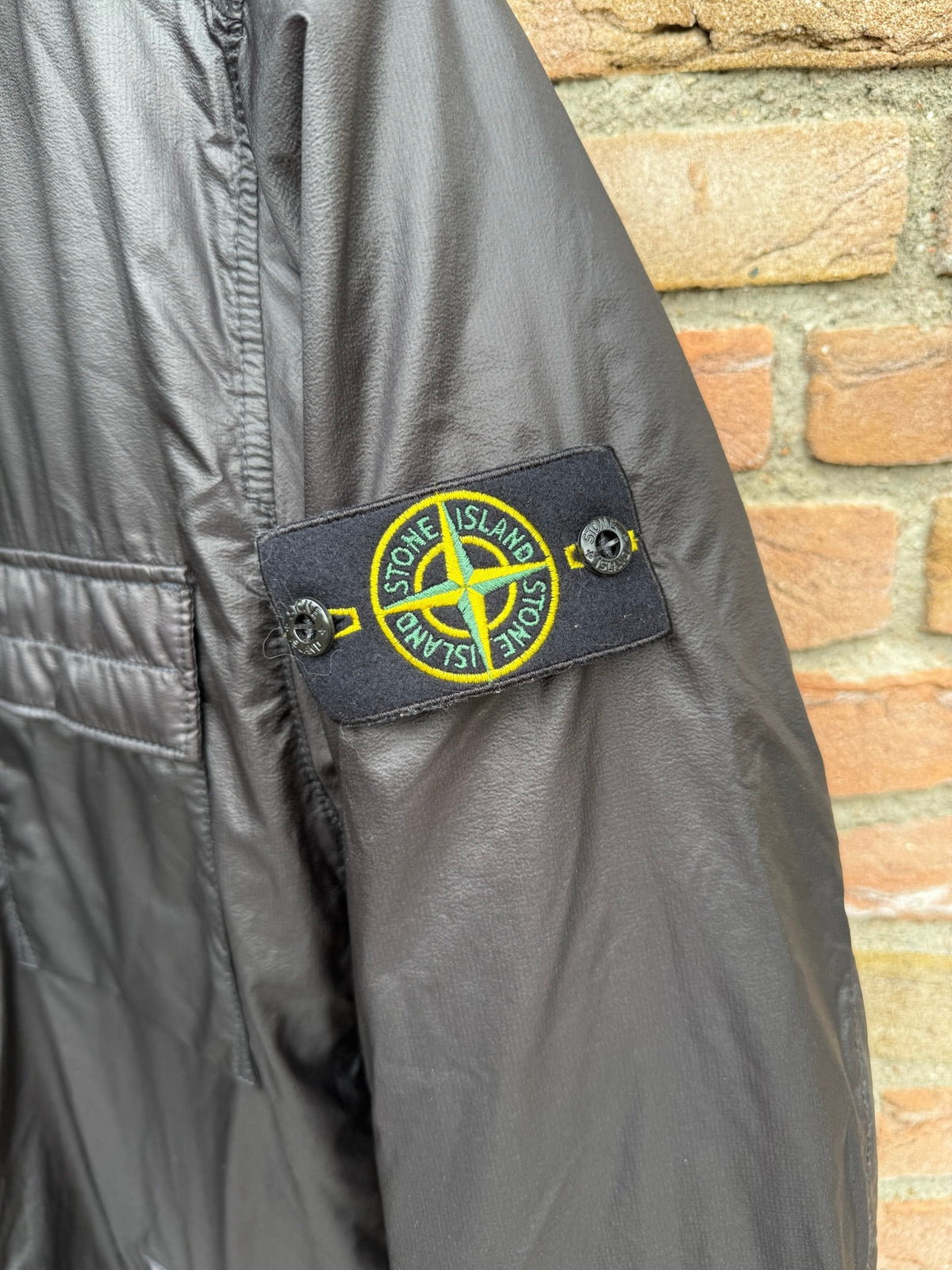 Stone Island Bio-Based Ripstop Nylon Primaloft Jacket - L